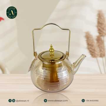 GLASS TEA KETTLE 1500ML|[Y99]