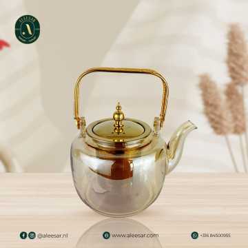 GLASS TEA KETTLE 1200ML|[Y109]